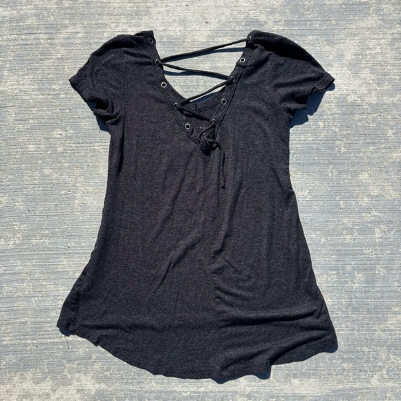 Harley-Davidson Black Scoop Neck Short Sleeve T-Shirt - Picture 5 of 5